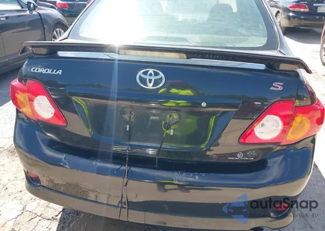 2010 Toyota Corolla S from USA, damaged, VIN 2T1BU4EE5AC513549